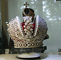 Реконструкция короны Российской империи -экспонат выставки