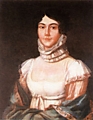 Мария Михайловна Лермонтова (1795—1817 гг.),мать М. Ю. Лермонтова