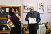 Подарок Ki Sei от директора галереи вице-президента Академии народного искусства Годлевского Г.Н.