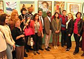 Фото на память участников и гостей выставки