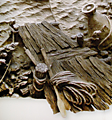 Ветер на Волге, фрагмент. 2009. Дерево, 87х61 см