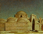 Бухара. Базарный купол. 2013-2014гг.х.,м.,40х50-