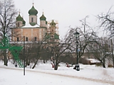 Внутренний вид Переславль-Залесского музей-заповедника (бывший Горицкий Успенский монастырь)