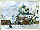 Без названия. (Середниково). Х.М. 60х80, Москва, 1997