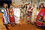 Национальный костюмы из авторской коллекции Варшавской Л.Е.